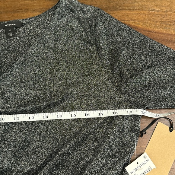 Halogen Glitter Metallic Wrap Long sleeve Dress Women’s‎ Size XL - Picture 11 of 13